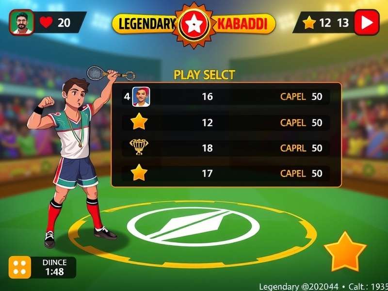 Legendary Kabaddi Stars gameplay screenshot